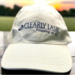 Clearly Lasik Strapback Golf Cap Hat Adjustable Eye Care Optometrist